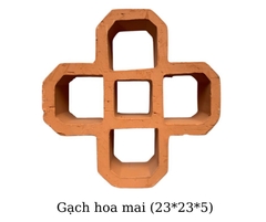 Gạch hoa mai 23x23x5