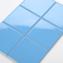 Gạch thẻ 10x10cm xanh da trời