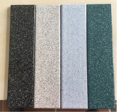 Gạch thẻ 6x24cm màu đen chấm bi Gốm Đất Việt