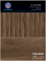 Gạch thanh gỗ CL - GK 15x90cm 15902 Viglacera