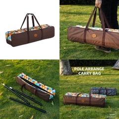 Túi Đựng Đồ Camping, Túi Dã Ngoại, Du Lịch, vải oxford 600D chống thấm nước cao cấp