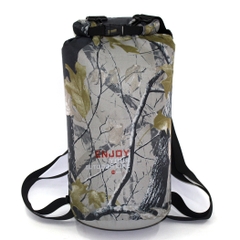 Túi chống nước kiểu dáng ngụy trang chất lượng cao Túi khô đựng đồ chống nước đeo vai dùng cho bơi lội, tắm biển... Chính hãng