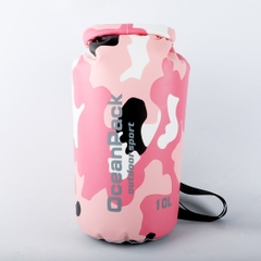 Túi chống nước kiểu dáng ngụy trang chất lượng cao Túi khô đựng đồ chống nước đeo vai dùng cho bơi lội, tắm biển... Chính hãng