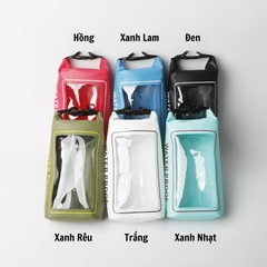 Túi chống nước 2 Lit hai trong một có lớp dùng màn hình cảm ứng điện thoại túi bơi túi đeo chéo