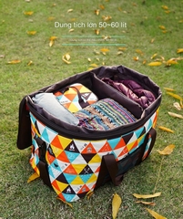 Túi Đựng Đồ Camping, Túi Dã Ngoại, Du Lịch, vải oxford 600D chống thấm nước cao cấp