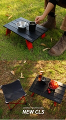 Bàn dã ngoại xếp gọn mini picnic du lịch gấp gọn bằng hợp kim nhôm nhẹ, chắc chắn, độ bền cao có túi đựng chính hãng