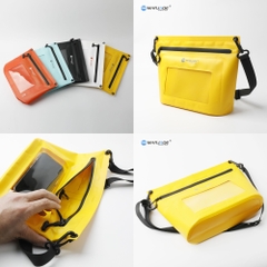 Túi Clutch M1 chống nước túi xách màn hình cảm ứng du lịch ngoài trời túi khóa kéo chống thấm nước