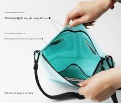 Túi Clutch M1 chống nước túi xách màn hình cảm ứng du lịch ngoài trời túi khóa kéo chống thấm nước