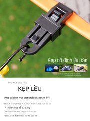 Kẹp cố định cho mái che ngoài trời, phụ kiện nhựa gia cố cho kẹp gió, kẹp cỡ lớn cho mái che lều cắm trại dã ngoại