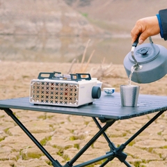 Bếp ga cassette dã ngoại cắm trại ngoài trời nhỏ gọn tiện dụng kiểu dáng đẹp hiện đại kèm hộp đựng