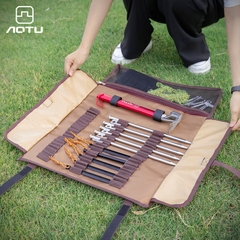 Bộ dụng cụ Búa, cọc, móc, dây dù, găng tay phụ kiện cho lều cắm trại trọn bộ chính hãng AoTu [Có sẵn], [Ảnh thật]
