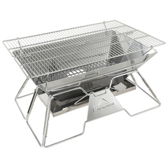 Bếp nướng gấp gọn có túi đựng cắm trại dã ngoại du lịch, bếp than chính hãng Campingmoon MT3