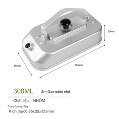 Ấm đun nước mini siêu nhẹ cắm trại dã ngoại ngoài trời