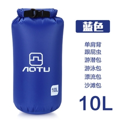 Túi chống nước, túi đựng đồ có quai đeo, phao bơi 10L chính hãng AoTu - AT6613