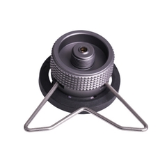 Đầu chuyển adapter bình gas mini Z10 có giá đỡ chính hãng Campingmoon