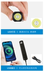 Đèn pin tầm xa siêu sáng, đèn pin sạc, bền, đa chức năng, di động, nhỏ gọn chính hãng Hewolf