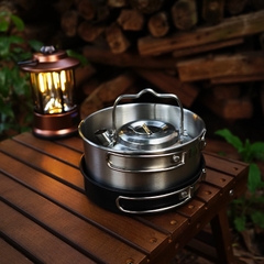 Bộ nồi ấm chảo inox gấp gọn CLS