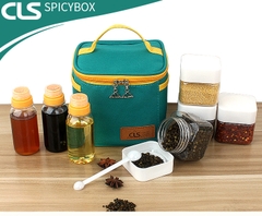 Bộ hộp, chai đựng gia vị có túi đựng nhà bếp, cắm trại, du lịch, dã ngoại hãng CLS