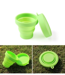 Cốc gấp silicone chính hãng AoTu - AT8854 tiện dụng cắm trại, dã ngoại, du lịch, trong nhà, văn phòng