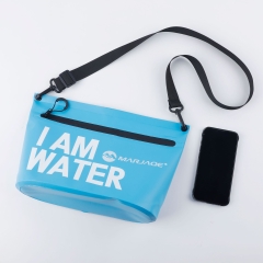 Túi Clutch Chống Thấm Nước Túi Lưu Trữ Có Dây Kéo Đeo Một Vai Du Lịch Bơi Lội Tắm Biển Dã Ngoại Ngoài Trời
