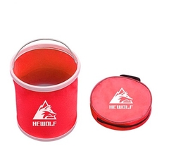 Xô đựng nước, chậu nước 10 lít gấp gọn nhiều mầu sắc cắm trại, dã ngoại du lịch ngoài trời