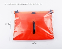 Túi đựng đồ chống nước kiêm phao bơi 28L hai tay cầm có quai đeo hông thích hợp đi bơi, đi biển...