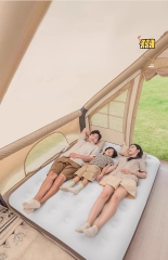 Nệm bơm hơi, giường nệm hơi lều ngoài trời, đệm ngủ cắm trại, giường bơm hơi đôi gia đình cắm trại dã ngoại tặng kèm bơm