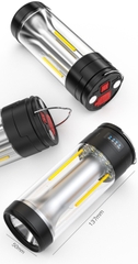 Đèn cắm trại ngoài trời, Đèn pin LED từ tính nhiều chế độ ánh sáng chống thấm nước