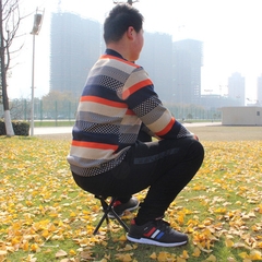 Ghế ngồi gấp gọn 3 chân tam giác siêu gọn nhẹ có túi đựng chịu lực tốt chính hãng AoTu