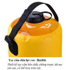 Túi Đựng Nước Túi Tắm Ngoài Trời Có Vòi Xịt Chân Dùng Khi Đi Tắm/Cắm Trại/Dã Ngoại/Đi Biển 12 Lit