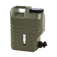 Bình đựng nước cắm trại 10L/18L/25L di động ngoài trời với nắp dự phòng nhỏ + ống nối dài + bàn chải