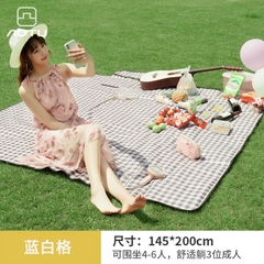 Thảm trải nền, thảm lều du lịch, dã ngoại, cắm trại chống thấm cao cấp gấp gọn thành túi tiện lợi 145x200cm