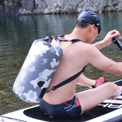 Túi chống nước kiểu dáng ngụy trang chất lượng cao Túi khô đựng đồ chống nước đeo vai dùng cho bơi lội, tắm biển... Chính hãng