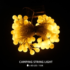Đèn led dây dài 10mx80 bóng chiếu sáng, nhiều mầu sắc, trang trí lều trại và chụp hình