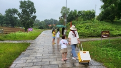 Thùng đựng đồ gấp gọn có bánh xe tay kéo đa năng để cốp ô tô đi siêu thị di chuyển đồ nặng kiểu dáng hiện đại