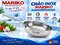 CHẢO INOX LIỀN KHỐI 3 LỚP MARIIKO MR-6830 30CM