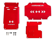 Giáp gầm 3 tấm Hamer SDF3 cho Ranger/Everest/Raptor/Hilux