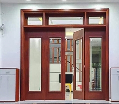 Cửa thép 2, 4 cánh kính