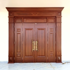 Mẫu cửa thép 4 cánh huỳnh kín