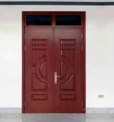 Cửa thép 2 cánh huỳnh bán nguyệt