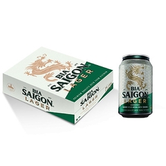 Bia lon Sài Gòn Lager 330ml