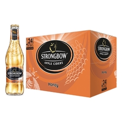 Thùng  ( Mật ong)- Bia chai Strongbow Apple Ciders Honey (SBA Honey 330x24)