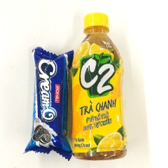 COMBO 6: Bánh Cream O, C2 trà xanh