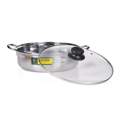 Lẩu nắp kính 26 3đáy