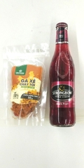 COMBO 8: Bia Strongbow, gà xé cháy tỏi