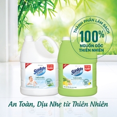 NLS Sunlight TN trắng,sả chanh 3.6kg
