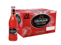 Thùng  - Bia chai Strongbow 330x2B Berries 1way