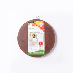Thớt thái hình tròn đại 300x23mm