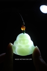 Mặt Di Lặc ngọc bích