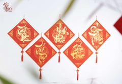 Lá Lộc Thư Pháp Viết Tay  (Theo Yêu Cầu)